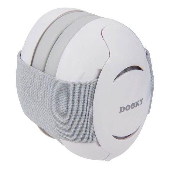 Dooky Auriculares protectores Dooky Baby Earmuff White 0-3 L -