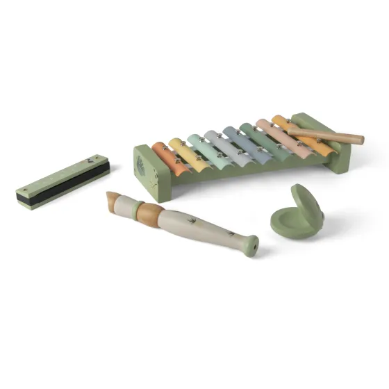 Dantoy Drewniany zestaw instrumenty muzyczne - 5701217047776