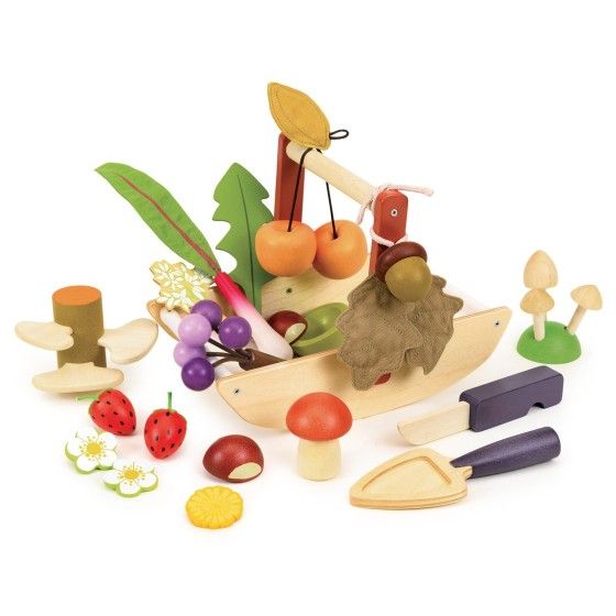 Tender Leaf Toys Skogskorg av upptäckare - 191856082941