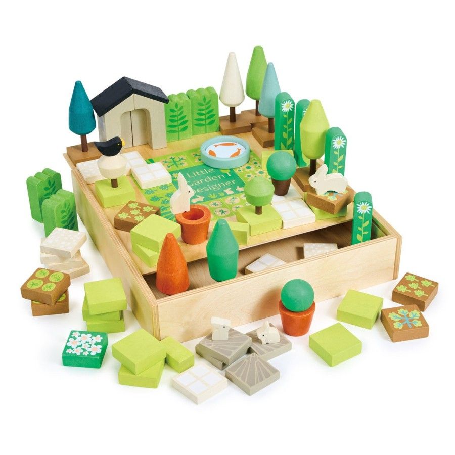 Tender Leaf Toys Set créatif avec des éléments en bois -