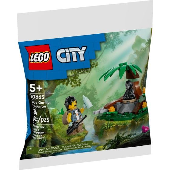 LEGO Město 30665 Setkání s Malý Goril - 5702017592695