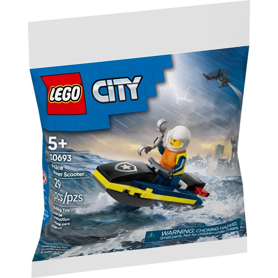 LEGO City 30693 Police Water Scooter - 5702017819358