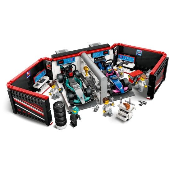 LEGO Ciudad 60444 F1 Garaz y Mercedes-AMG BOLIDS - 5702017812502