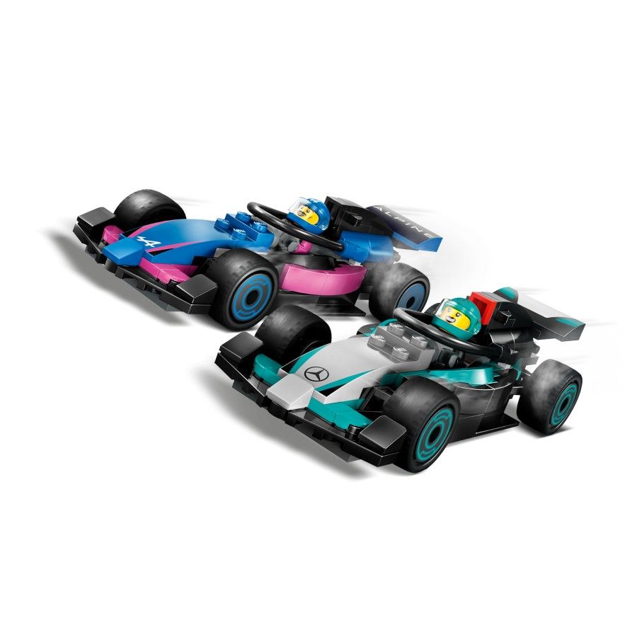 LEGO Város 60444 F1 Garaz és Mercedes-AMG Bolids - 5702017812502