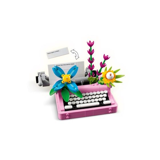 LEGO Creador 31169 Máquina de escritura con flor - 5702017822440