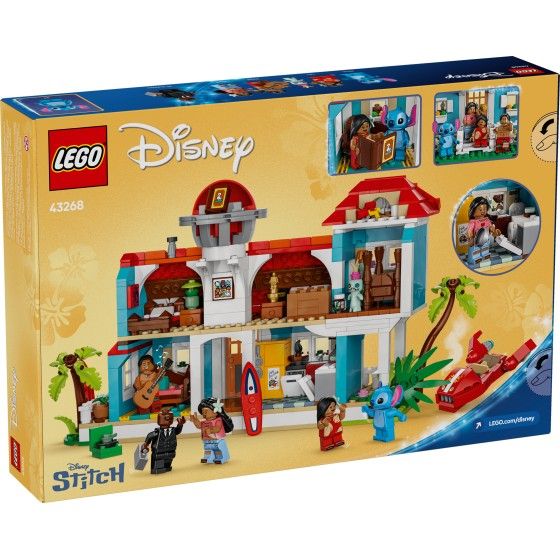 LEGO 迪士尼43268小屋在Lilo和Stitch海滩 -  5702017814575
