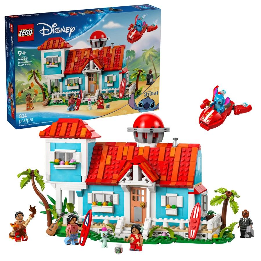 LEGO Disney 43268 Cottage am Strand von Lilo und Stitch - 5702017814575