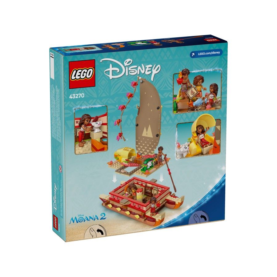 LEGO Disney 43270 Kayak Adventure Viany - 5702017814599