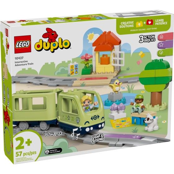 LEGO Duplo 10427 пригоди з інтерактивним поїздом