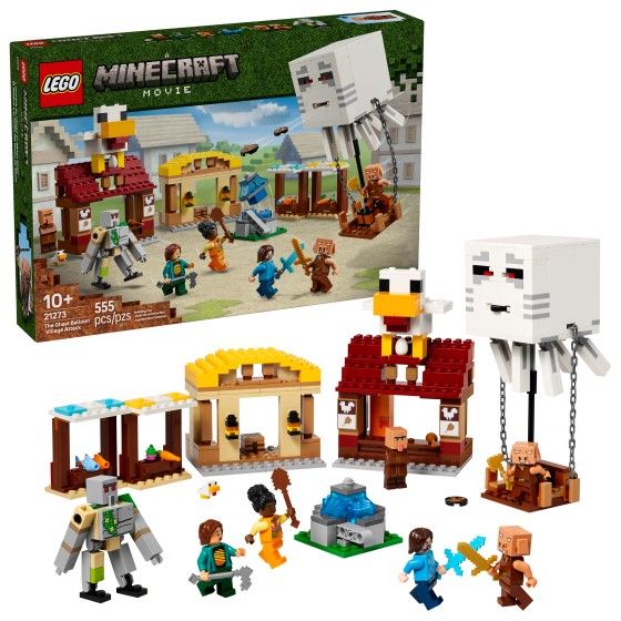 LEGO Minecraft 21273 Balloon Attack Ghasta -