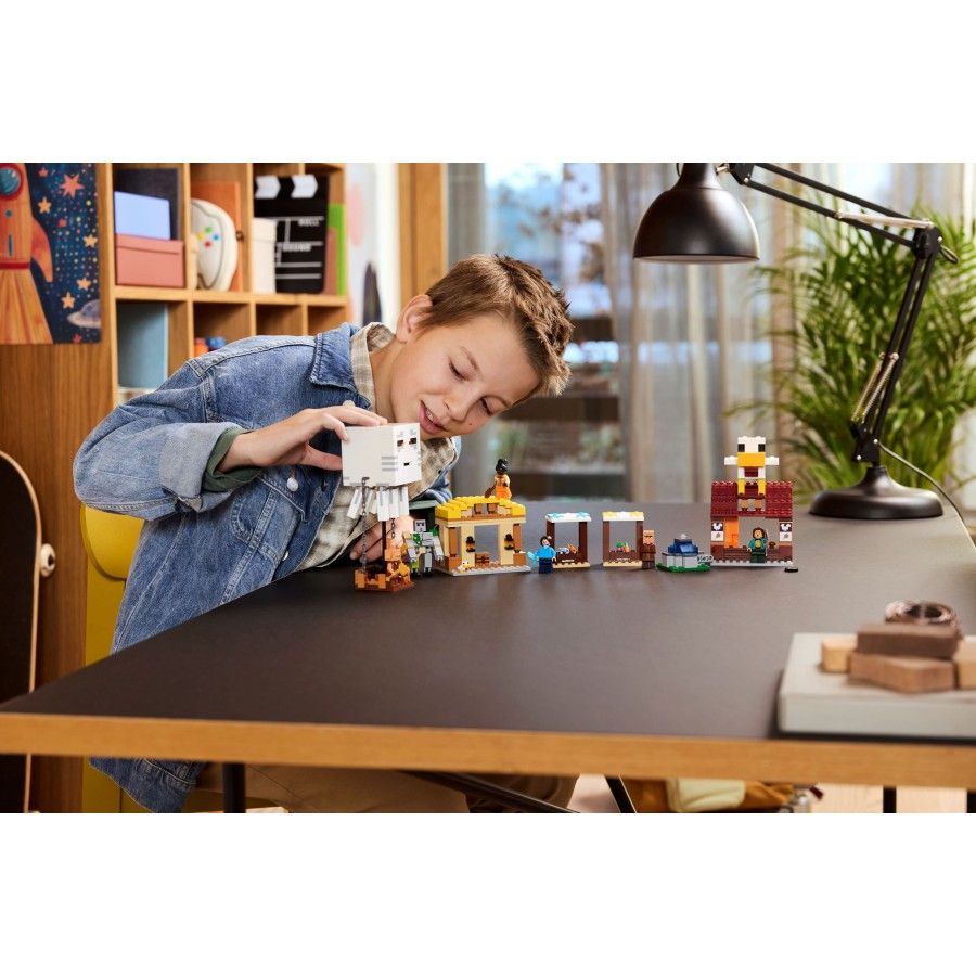 LEGO MINECRAFT 21273 BALLOON ATACK GHASTA -