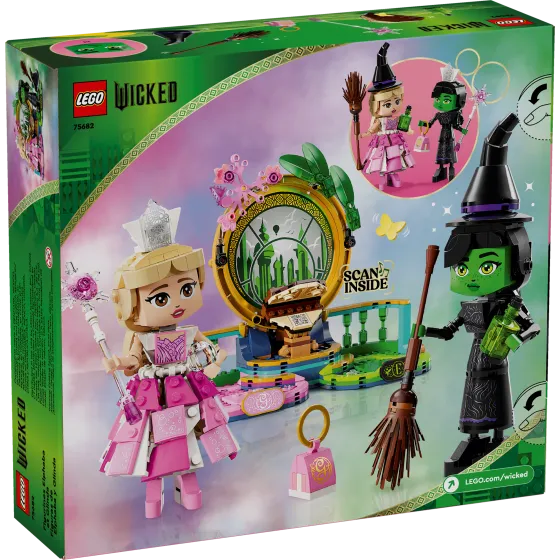 LEGO Wicked 75682 ábra és Elphaby és Glindy - 5702017758138