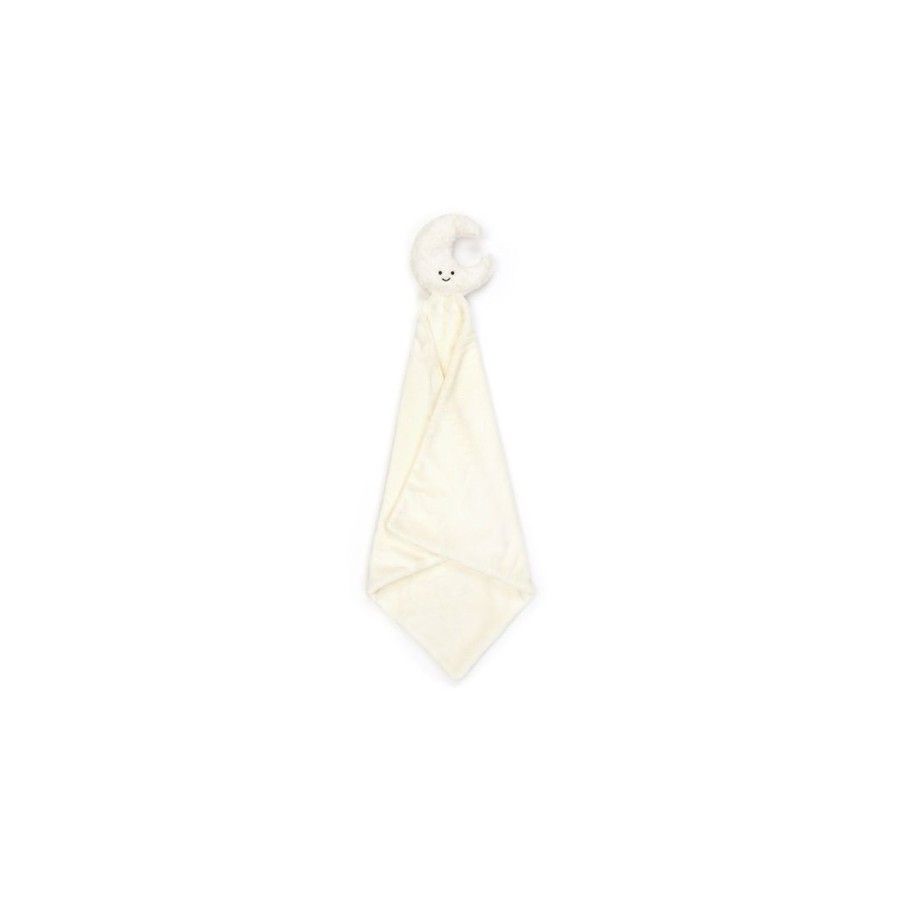 JellyCat Paño de cocción de paño blanco de perla luna 34