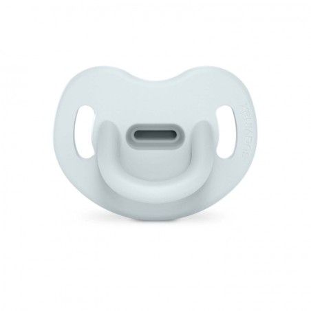 Suaavinex sucette 100% silicone anatomique SX pro 0-6m Couleur bleu clair