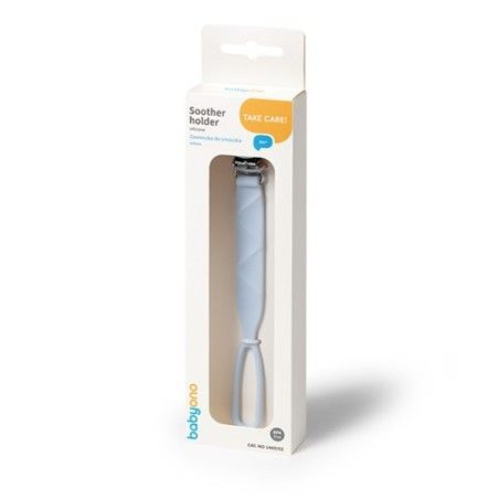 BABYONO Silicone blue peat pendant