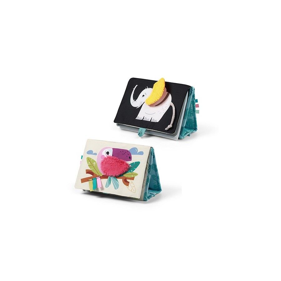 BABYONO Sensory кніга Safari - 5901435416167