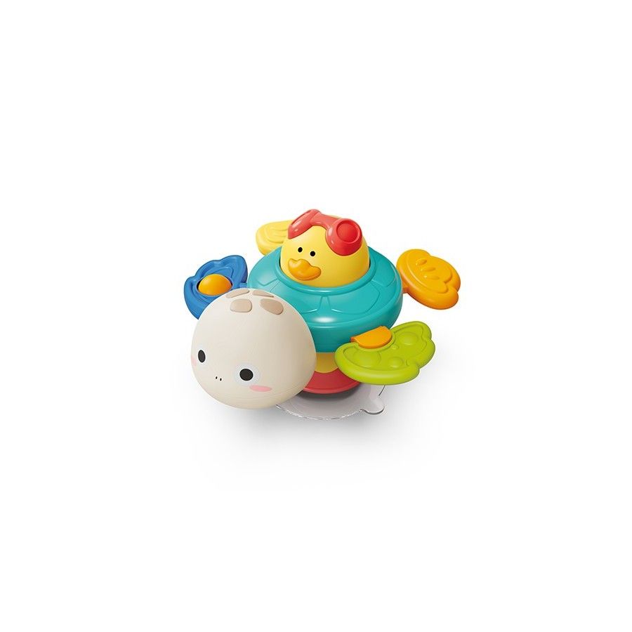 BABYONO Jouet sensoriel avec tortue d'aspiration - 5901435416563