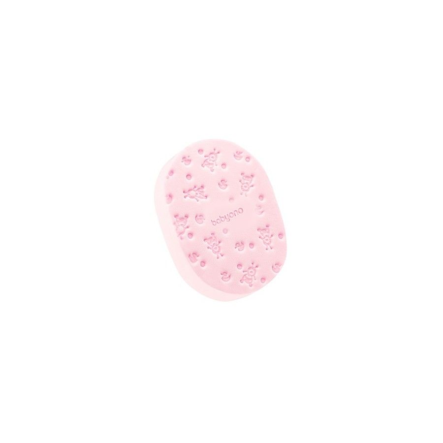 BABYONO Badspons voor kinderen en roze baby's -