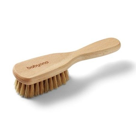 BABYONO A brush with natural bristle. On average. Soft