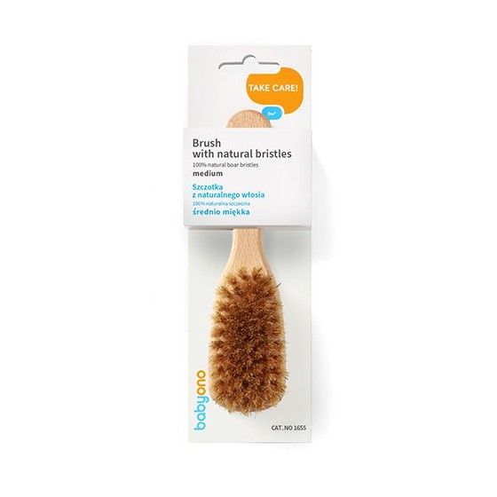 BABYONO Un pennello naturale medio morbido -