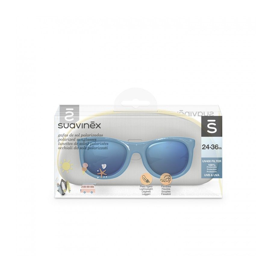 Lunettes SUAVINEX 24-36m bébé bleu foncé - 8426420080286