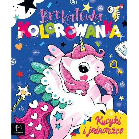 Axiome du livre de coloriage brocade. Ponies et licornes