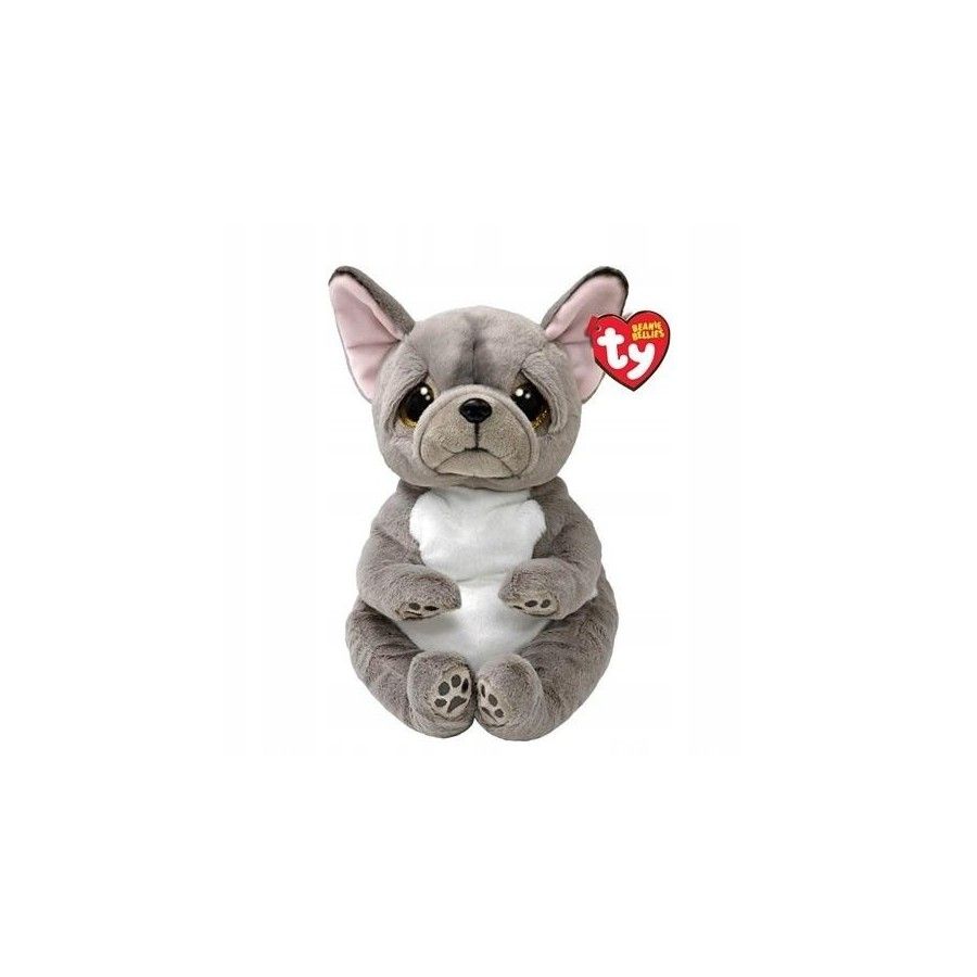 Ty Beanie Benties - Wilfred, Grey Dog 24cm - 0008421432127