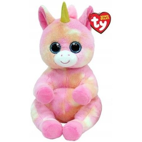 Ty Muts Bellies - Skylar, Pink Unicorn 24 cm