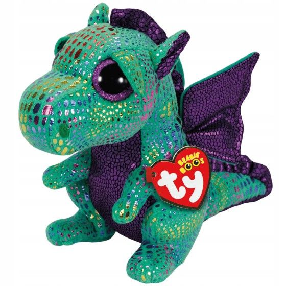 Ty Beanie Boos - Asunder, Grüner Drache 15 cm - 0008421361861