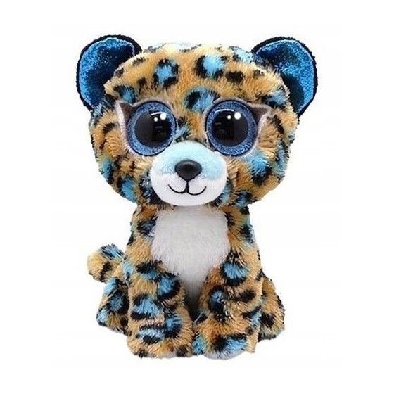 Ty Beanie Boos - кобальт, леапард 15 см