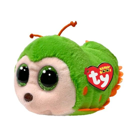 Ty Beanie Boos  -  Pilar，彩色毛虫15厘米 -  0008421373758