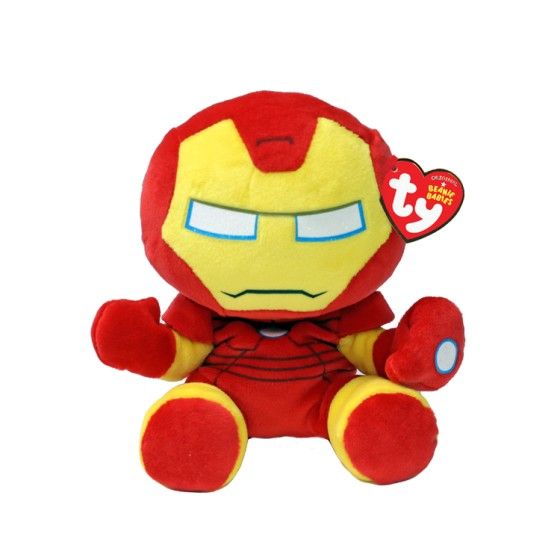 Ty Beanie Babys Soft - Marvel Iron Man, 15 cm - 0008421440054
