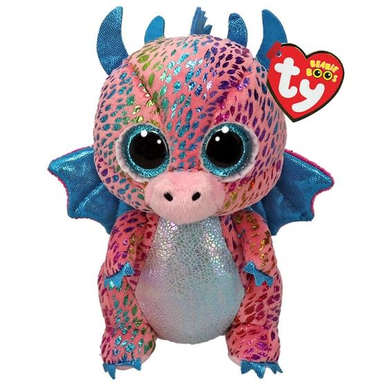 Ty Beanie Boos - Feuerstein, Drache 15 cm - 0008421373468