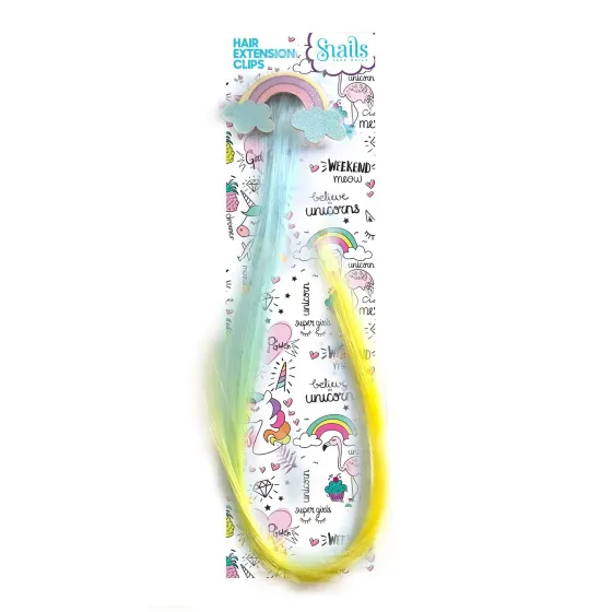 Slimáky Vlasy rozšírenie Klip - Rainbow - 5200384504100