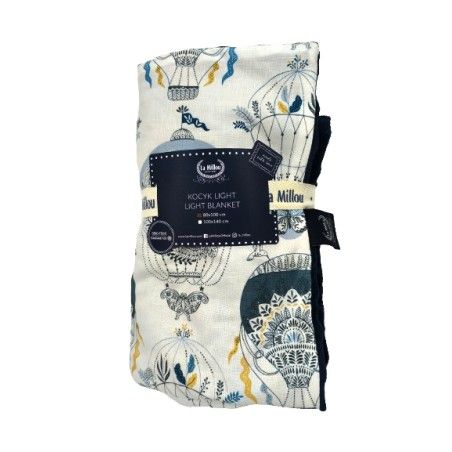 La Millou Lichtdeken Minky M Cappadocia Sky Navy