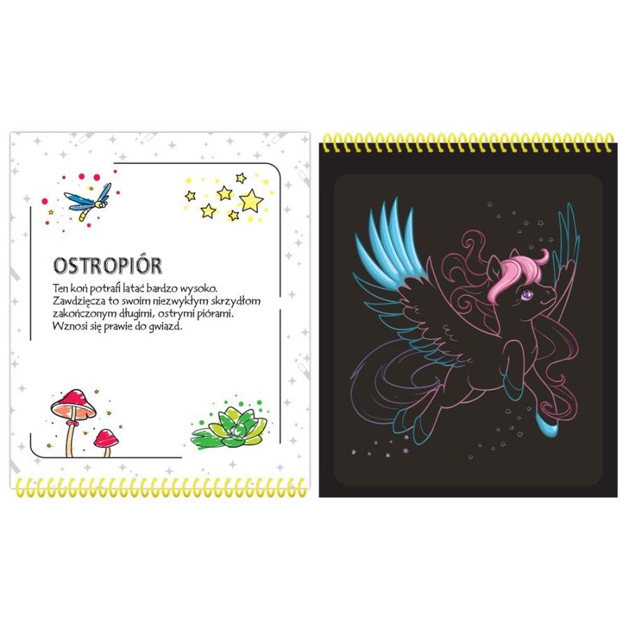 Axiom magique poneys. Grattewank avec un stylet - 9788382135220