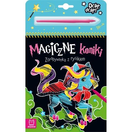 Axiom magique poneys. Grattewank avec un stylet