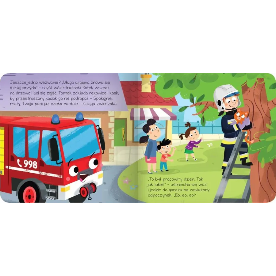 Axióma a mentésen. Tűzoltó teherautó - 9788383741031