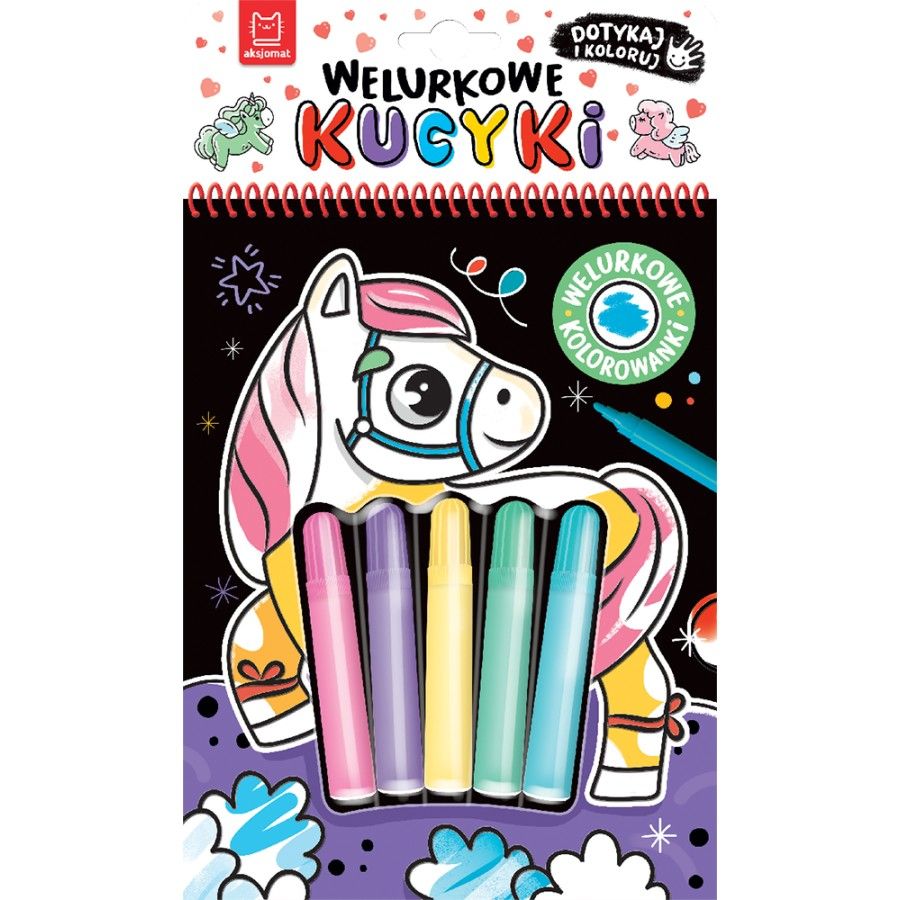 Axioma de ponis de terciopelo. Toque y Color - 9788382139778
