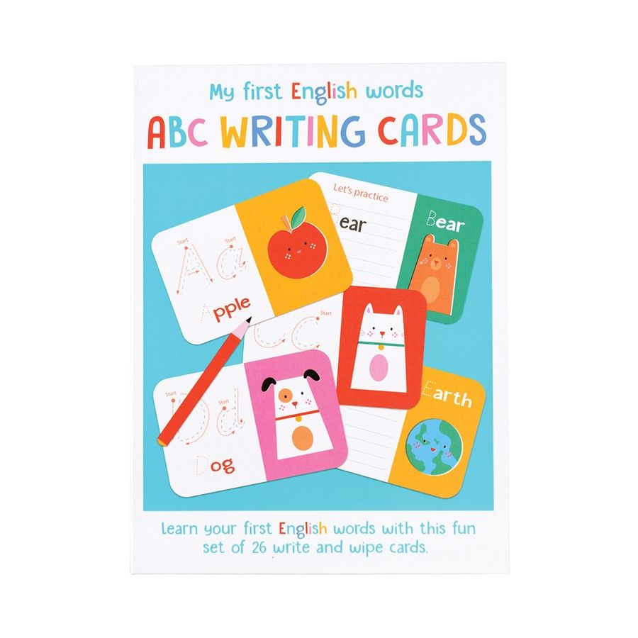 Rex London Напісанне карты, ABC мае першыя ангельскія словы