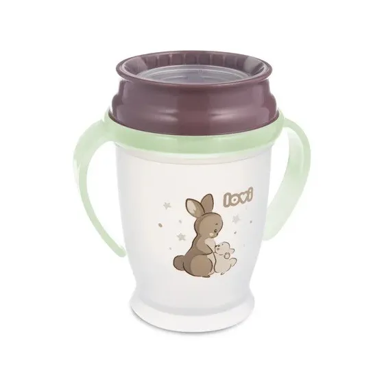 Kubek 360° LOVI 250 ml Night&Day Rabbit