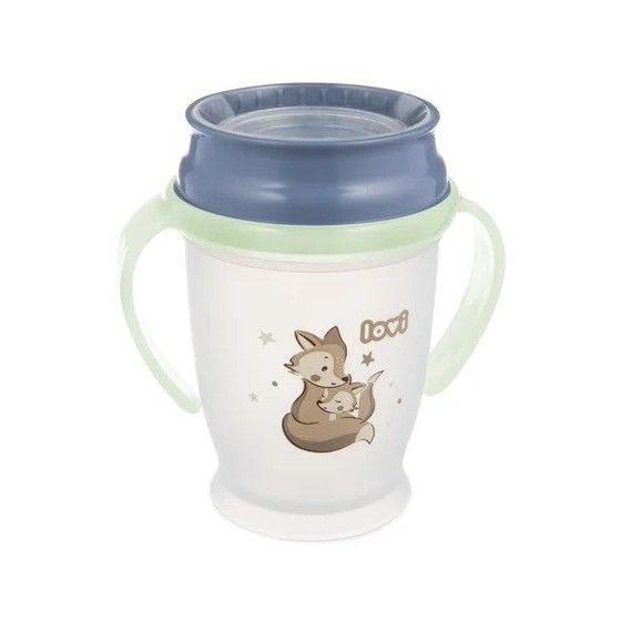 Kubek 360° LOVI 250 ml Night&Day Fox