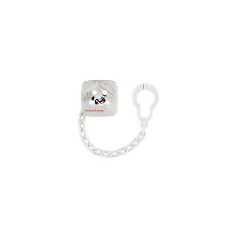 Canpol Babies chain for baby pacifier on white