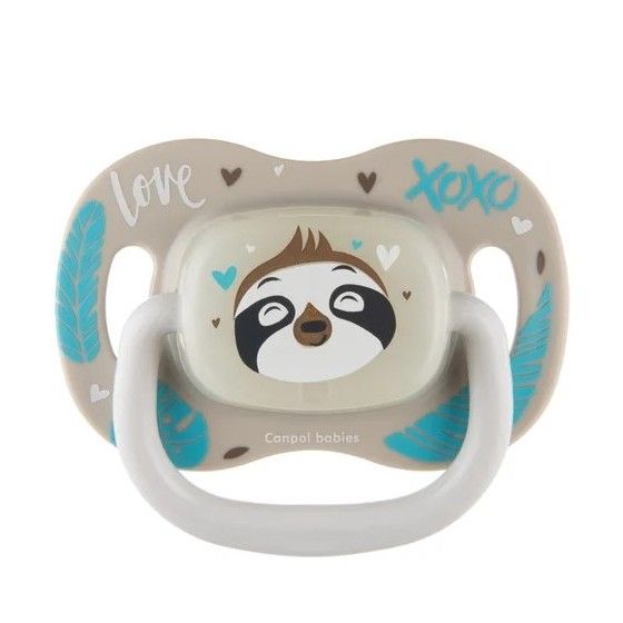 Canpol Babys opfern Silikon 6-18m Runde