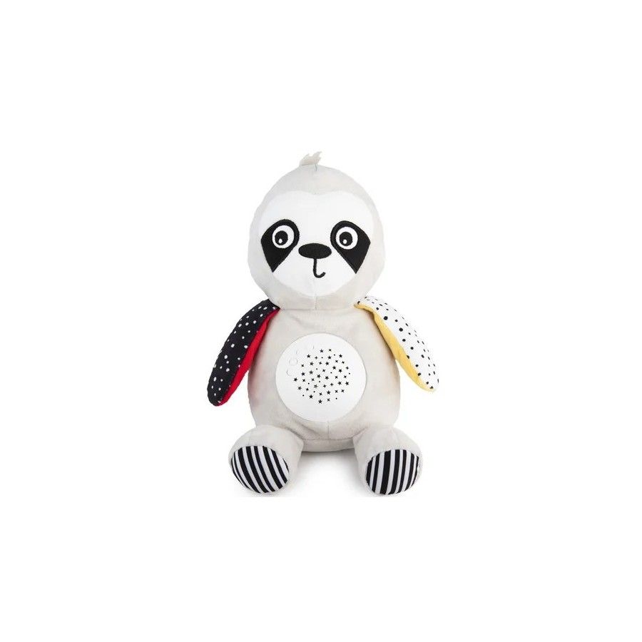 Canpol Bambini Peluche Leniwiec con una scatola e un proiettore 3in1