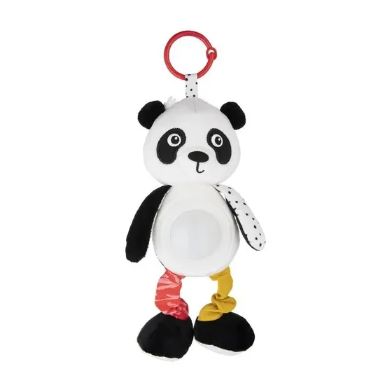 Canpol Babák plüss panda egy medál, egy doboz és egy lámpa