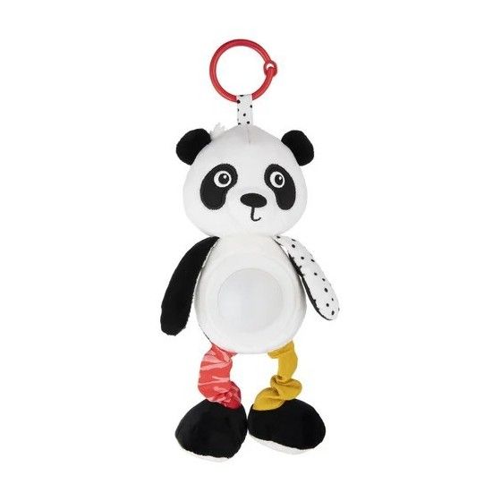 Canpol Bambini Panda peluche con pendente, una scatola e una lampada