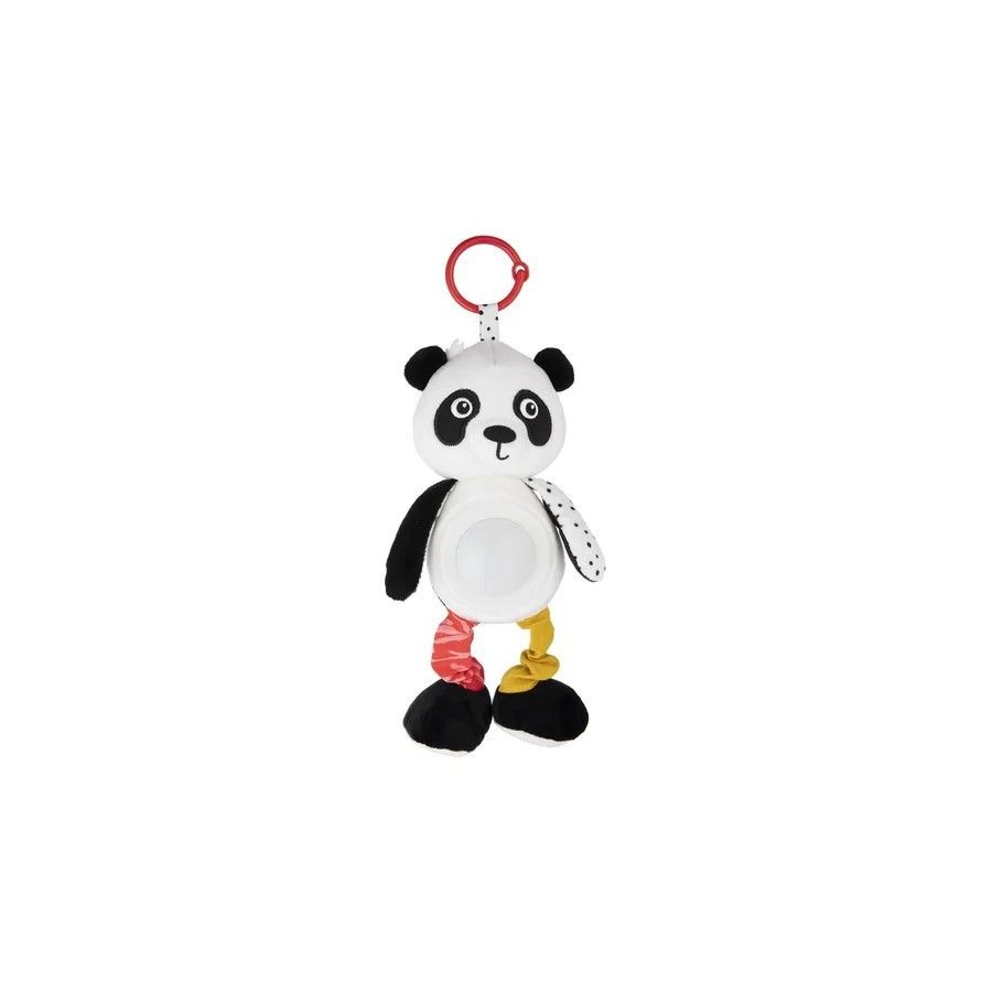 Canpol Bebés Panda de felpa con un colgante, una caja y una lámpara