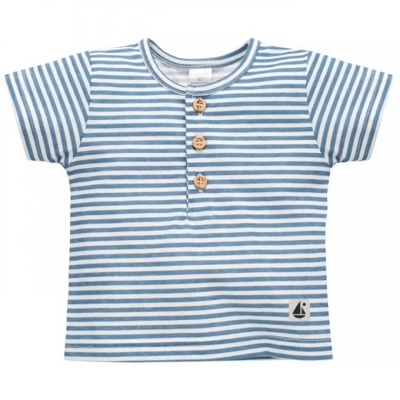 Pinokio tričko Sailor Polo Ecru Stripes 62