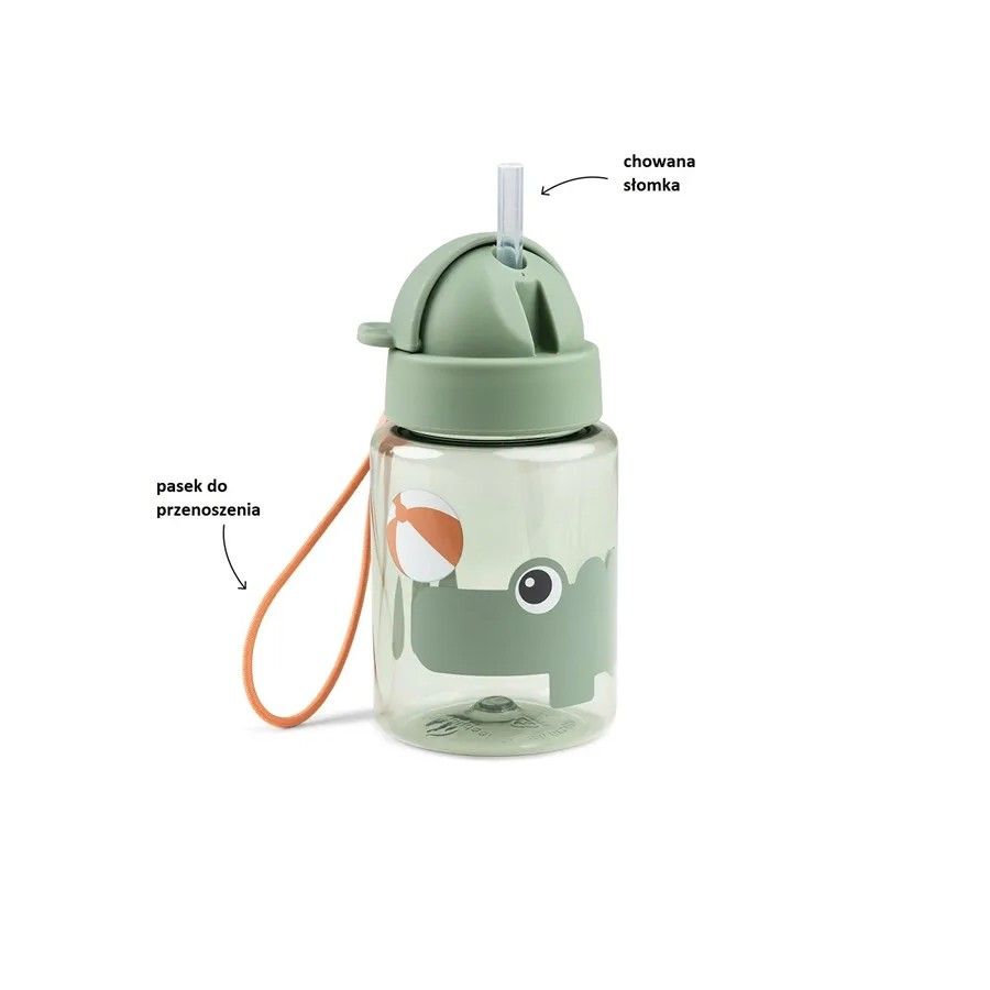 Done by Deer Bidon dla Dziecka 280ml Playground Green